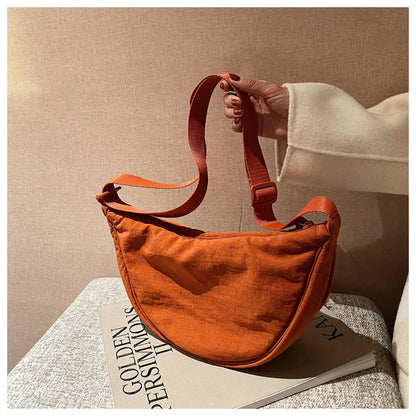 Casual Nylon Crossbody Bag for Women Large Capacity - Smarsty
