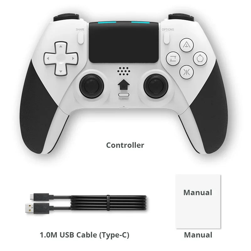 Bluetooth Wireless Controller for PS4 and PC Gaming - Smarsty
