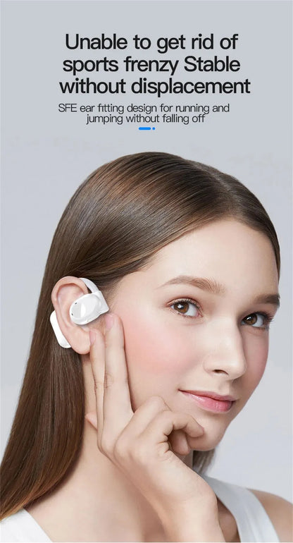 Wireless Bluetooth Headphones Bone Conduction Noise Canceling - Smarsty