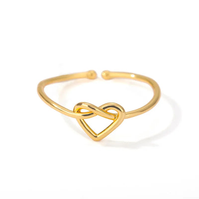 Luxury Gold 316L Stainless Steel Rings for Women - Smarsty