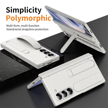 Galaxy Z Fold Case With Pen Slot Kickstand Shield Pro - Smarsty
