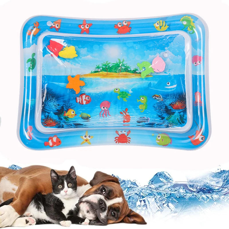 Cooling Pet Cat Bed Inflatable Water Mat for Summer - Smarsty