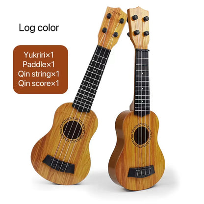 35cm Children Guitar Toy Can Be Used To Play Elementary Instruments With Paddles Simulating Yukrili Music Toys - Smarsty