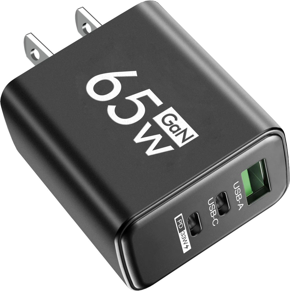 GaN 65WMax USB C PD Ultra Fast Charging Wall Charger - Smarsty