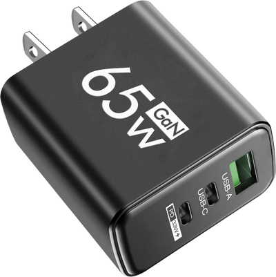 GaN 65WMax USB C PD Ultra Fast Charging Wall Charger - Smarsty