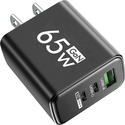GaN 65WMax USB C PD Ultra Fast Charging Wall Charger - Smarsty