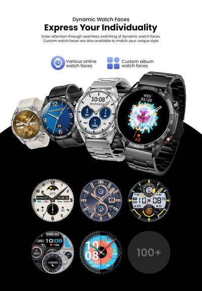 Haylou Solar 5 Smartwatch with Voice Calling and AMOLED Display - Smarsty