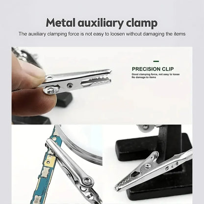 Adjustable 5X Magnifier Clip for Circuit Board Repair - Smarsty