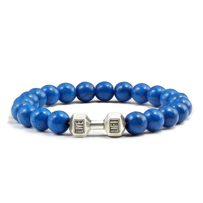 Natural Volcanic Stone Bracelet for Fitness Enthusiasts - Smarsty