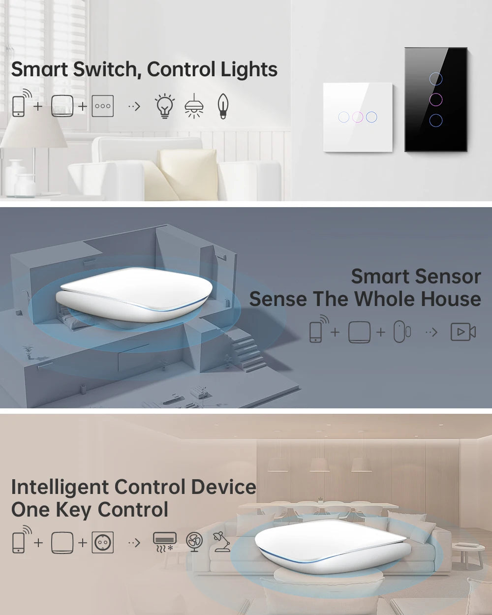 AVATTO Smart ZigBee Bluetooth Gateway Hub for Home Automation - Smarsty