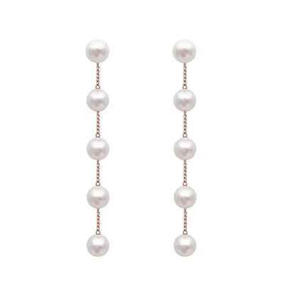 Fashion Pearl Drop Earrings for Women Cute Bridal Jewelry 2024 - Smarsty