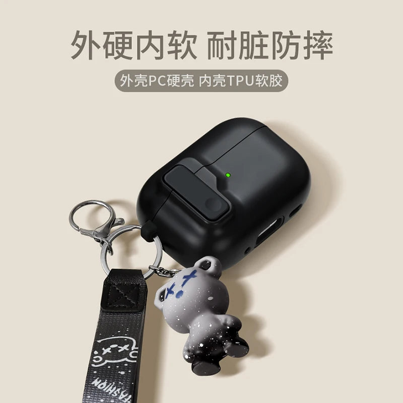 Luxury Protective Case for AirPods Pro with Hook - Smarsty