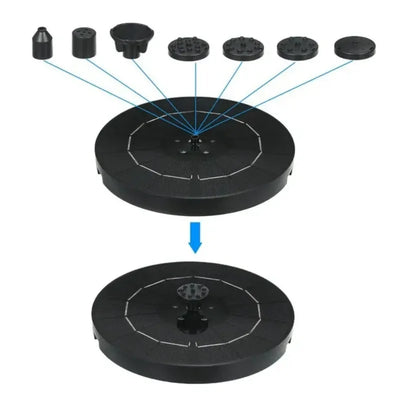 Energy Saving Solar Fountain Pump for Gardens - Smarsty