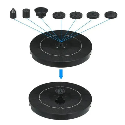 Energy Saving Solar Fountain Pump for Gardens - Smarsty