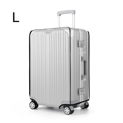 Transparent Pvc Luggage Protective Cover Wheeled Luggage Protective Cover Wear-Resistant Outer Cover Transparent Protective - Smarsty