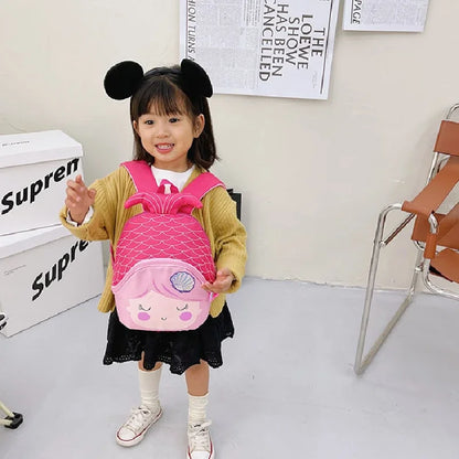 Princess Sequin Toddler Backpack Mermaid Fishtail Kids - Smarsty