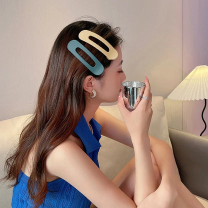 Korean Frosted Large Hair Clips for Stylish Hold - Smarsty