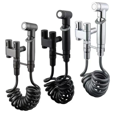 Portable Cold Water Bidet Sprayer Set for Easy Cleaning - Smarsty