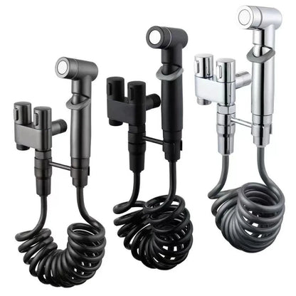 Portable Cold Water Bidet Sprayer Set for Easy Cleaning - Smarsty