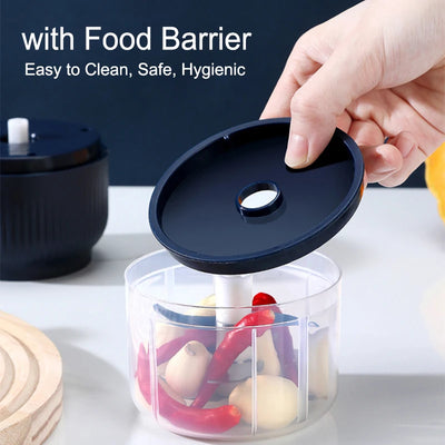 250ml Mini Wireless USB Rechargeable Electric Vegetable Chopper Garlic Crusher Food Chopper for Kitchen Gadgets for Garlic by Smarsty