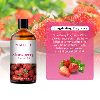 PHATOIL 100ml Aromatherapy Fragrance Oil Pure Essential Oils - Smarsty