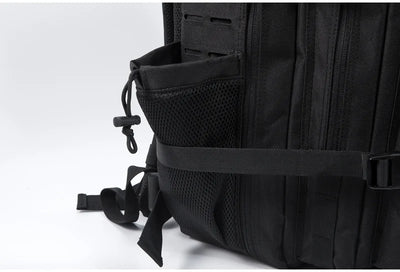 45L Tactical Backpack survival Bag Hunting MOLLE Backpack GYM For Men EDC Outdoor Hiking Rucksack Witch Bottle Holder - Smarsty