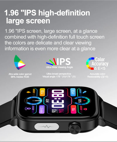 2025 Smart Watch with ECG PPG Health Monitoring - Smarsty