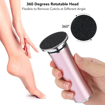 Rechargeable Electric Foot File for Dead Skin Removal - Smarsty