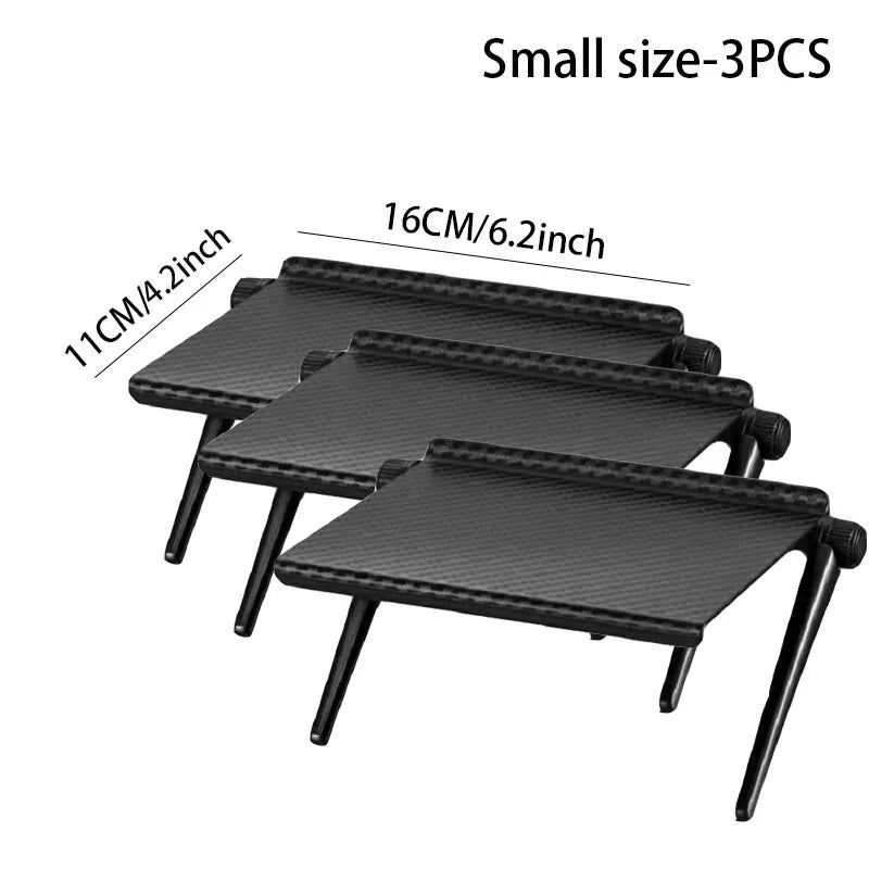 Adjustable TV Screen Top Shelf Computer Monitor Desktop Screen Top Storage Rack TV Media Box, Router Shelf Rack Home Organizer