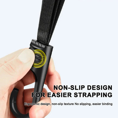 SEAMETAL Motorcycle Back Seat Helmet Strips Elastic Rope Motorcycle Helmet Fixed Strap Adjustment Fix Rope Goods Strap 60cm/90cm - Smarsty