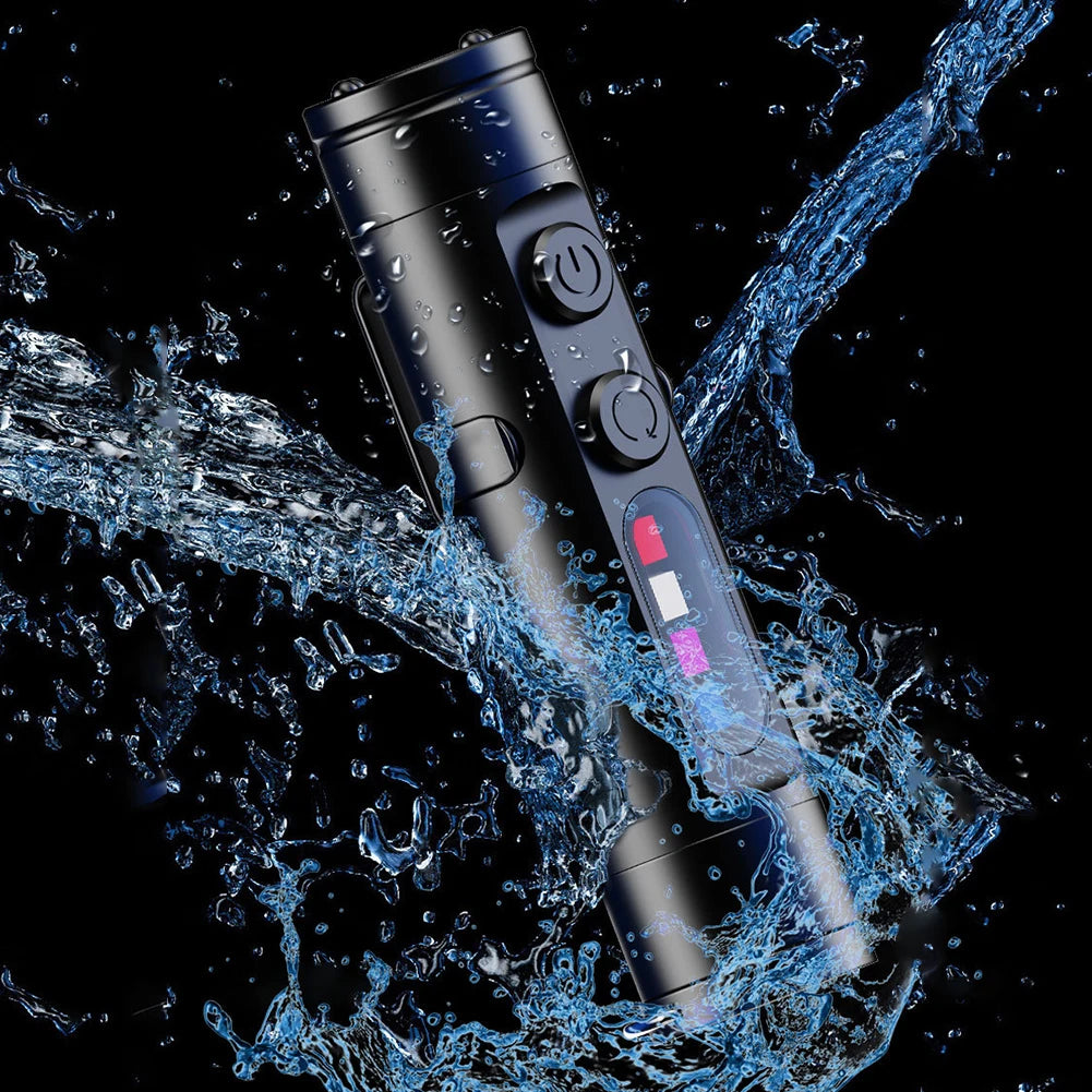 Taclite Mini Flashlight The Ultimate Everyday Micro Tool Emergency Rechargeable LED Magnetic Tactical Flashlight with Hat Clip