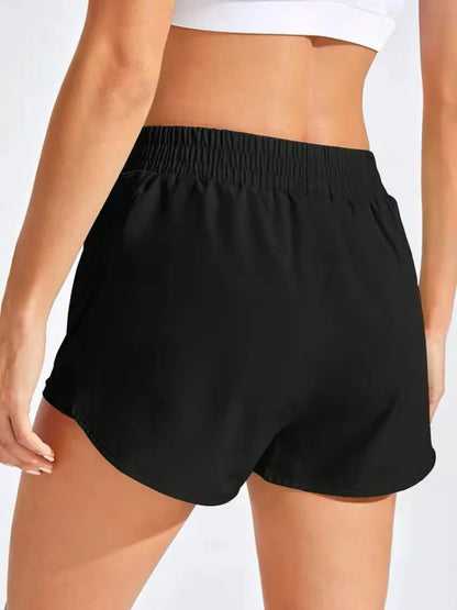 Yoga Shorts Women Fitness Elastic Running Workout Short Leggings For Ladies Gym Sport Shorts Fitness Sportwear - Smarsty