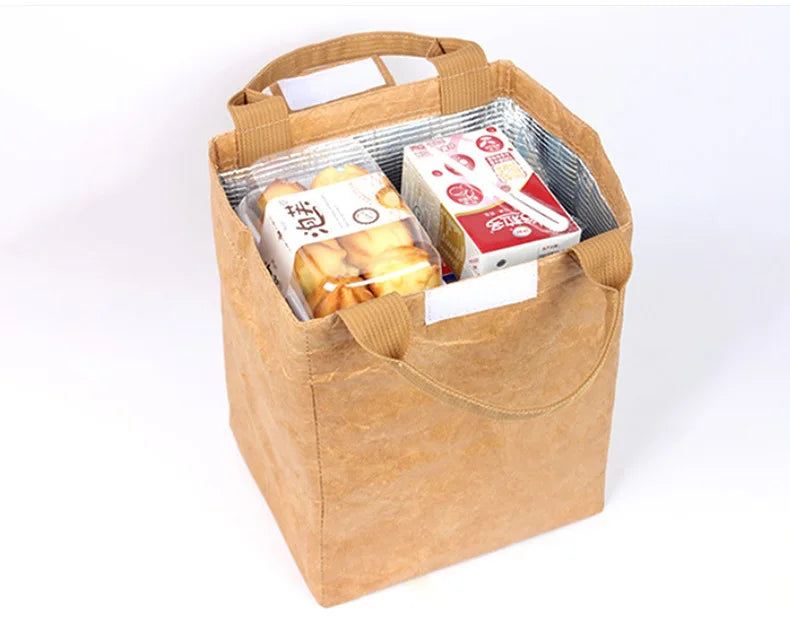 Waterproof Insulated Lunch Bag With Thick Aluminum Foil - Smarsty