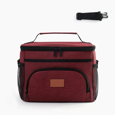 Large Capacity Insulated Lunch Backpack With Leak Proof - Smarsty