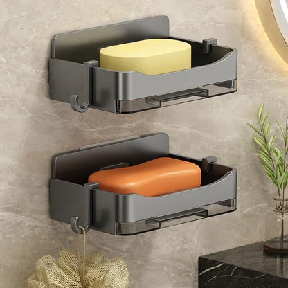 Wall Mounted Soap Holder with Double Drainage Design - Smarsty