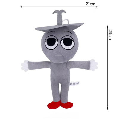 Sprunki Plush Toys Horror Game Toys Cartoon Cute Soft Stuffed Pillow For Kid Birthday Christmas Gift Stuffed Children Dolls - Smarsty