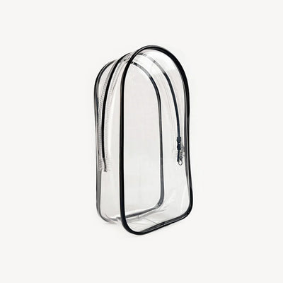 Colorful Transparent Protector Case Organizer Box for 17cm Labubu V3 Dolls Outdoor Display Bag With Keychain Doll Accessories by Smarsty