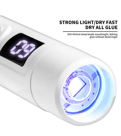 Portable Mini Nail UV LED Lamp for Quick Drying - Smarsty