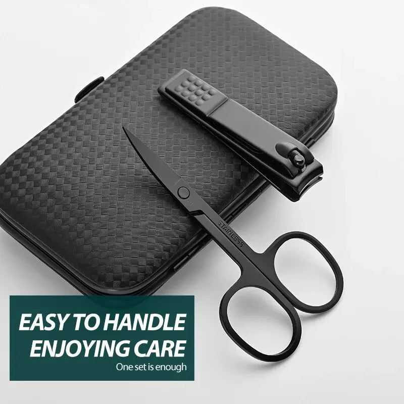 Large Opening Nail Clipper Set with Tweezers - Smarsty