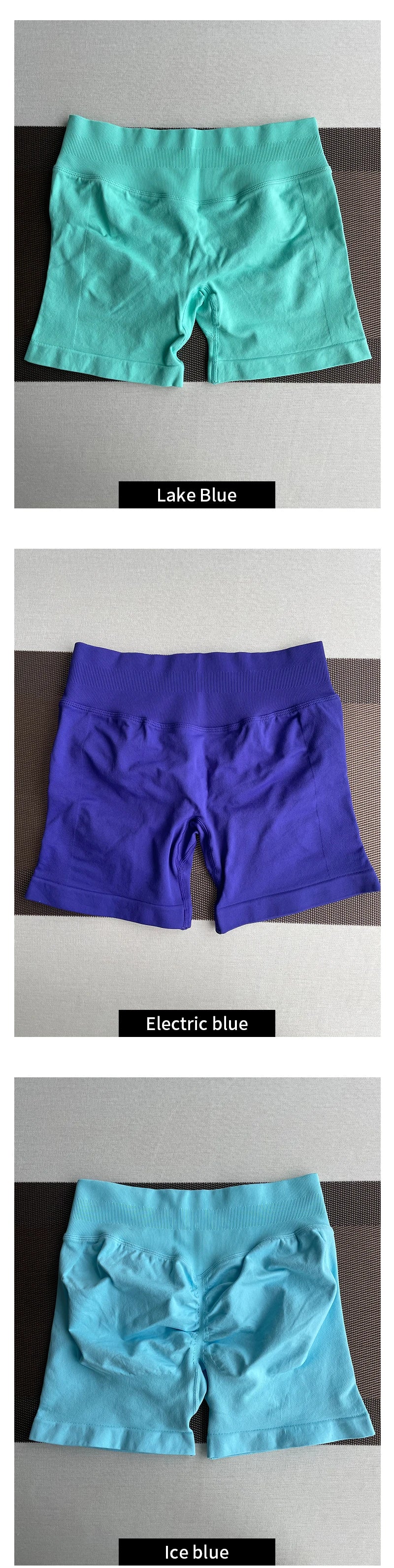 TKITK Shorts Seamless Pants Women Fitness Outfits Yoga Pants Gym Running Bike Wear leggings cycling pants shark pants - Smarsty