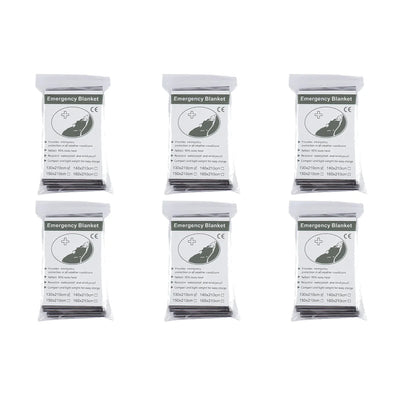 1-10PCS Emergency Blanket Outdoor Survive First Aid Military Rescue Kit Windproof Waterproof Foil Thermal Blanket for Camping by Smarsty