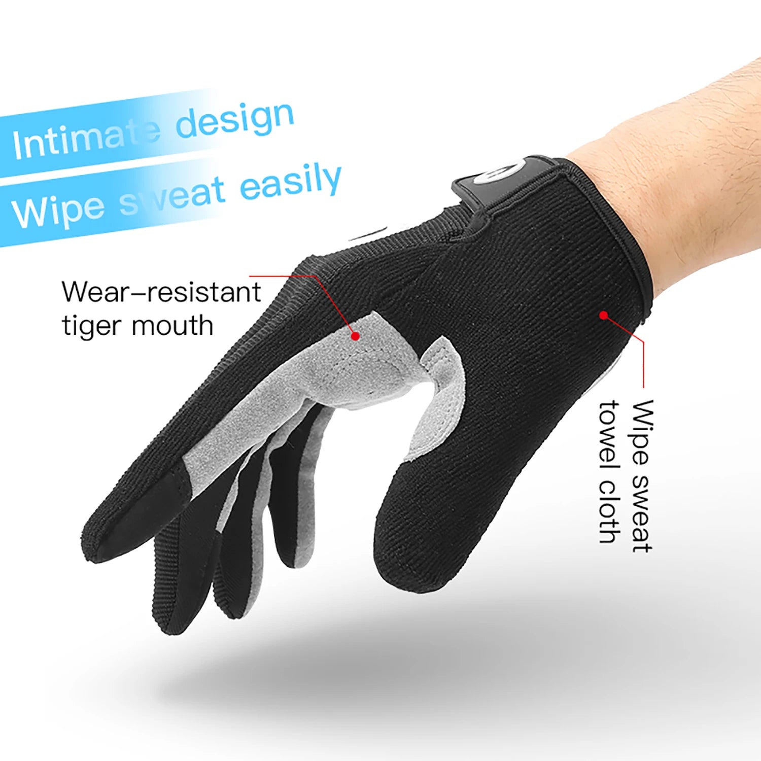 Breathable Cycling Gloves Anti Shock MTB Gloves - Smarsty