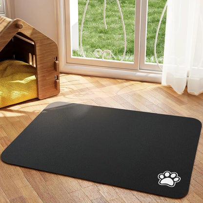 Absorbent Pet Feeding Mat for Easy Clean Up - Smarsty