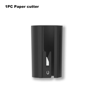 HORN Sliding Wrapping Paper Cutter - Easy-Glide Gift Wrap Trimmer for Christmas & Birthdays, Durable ABS，, Orange/Black - Smarsty