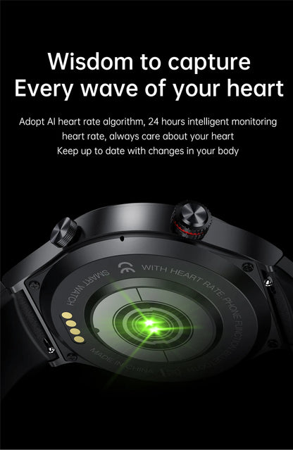 LIGE Bluetooth Smart Watch with ECG PPG Tracking - Smarsty