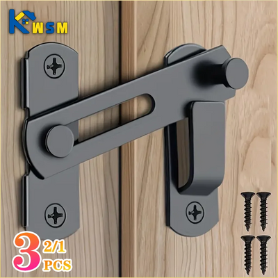 Sliding Barn Door Latch Sliding Right Angle Door Latch Door Bolt Wine Cooler Closet Window Door Latch Plug Baby Safety Latch - Smarsty