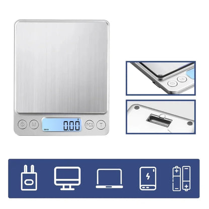 Digital Coffee Scale for Accurate Weight Measurement - Smarsty