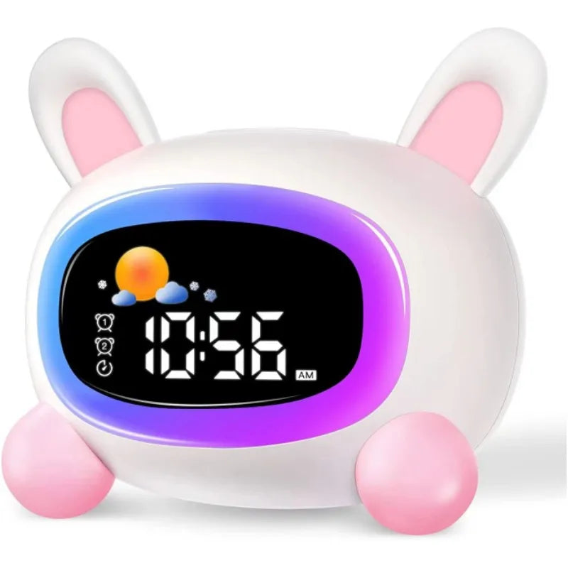 Kids Alarm Clock with Sleep Training and Sound Machine - Smarsty