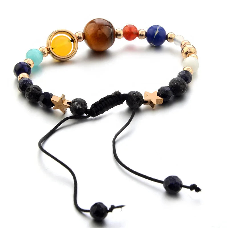 Cosmic Galaxy Solar System Bracelet for Couples - Smarsty