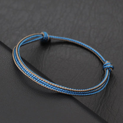 Grade A Weaven String Bracelet For Men Casual Outdoor Use - Smarsty